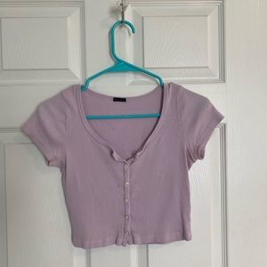 Brandy Melville Loose Fit Crop Top